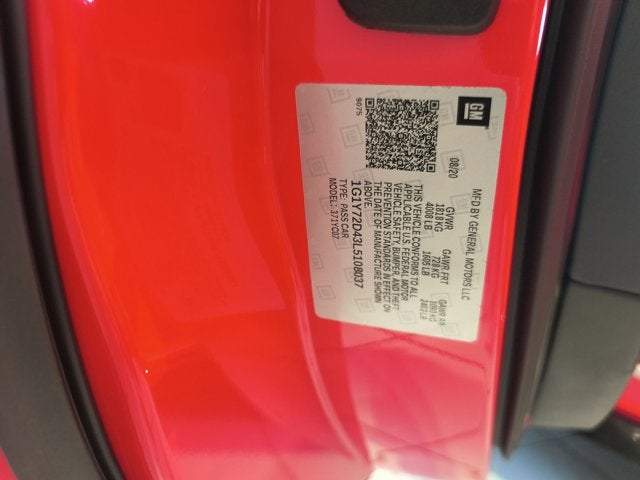 2020 Chevrolet Corvette 2LT