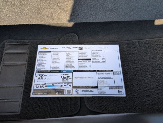 2015 Chevrolet Corvette 1LT