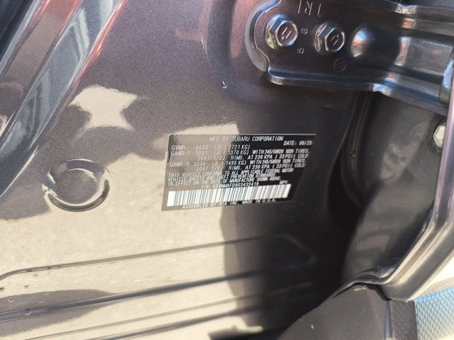 2025 Subaru Ascent Onyx Edition