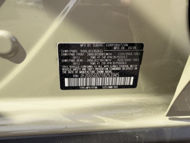 2026 Subaru CROSSTREK Sport Hybrid
