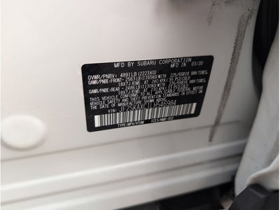 2020 Subaru Forester Touring