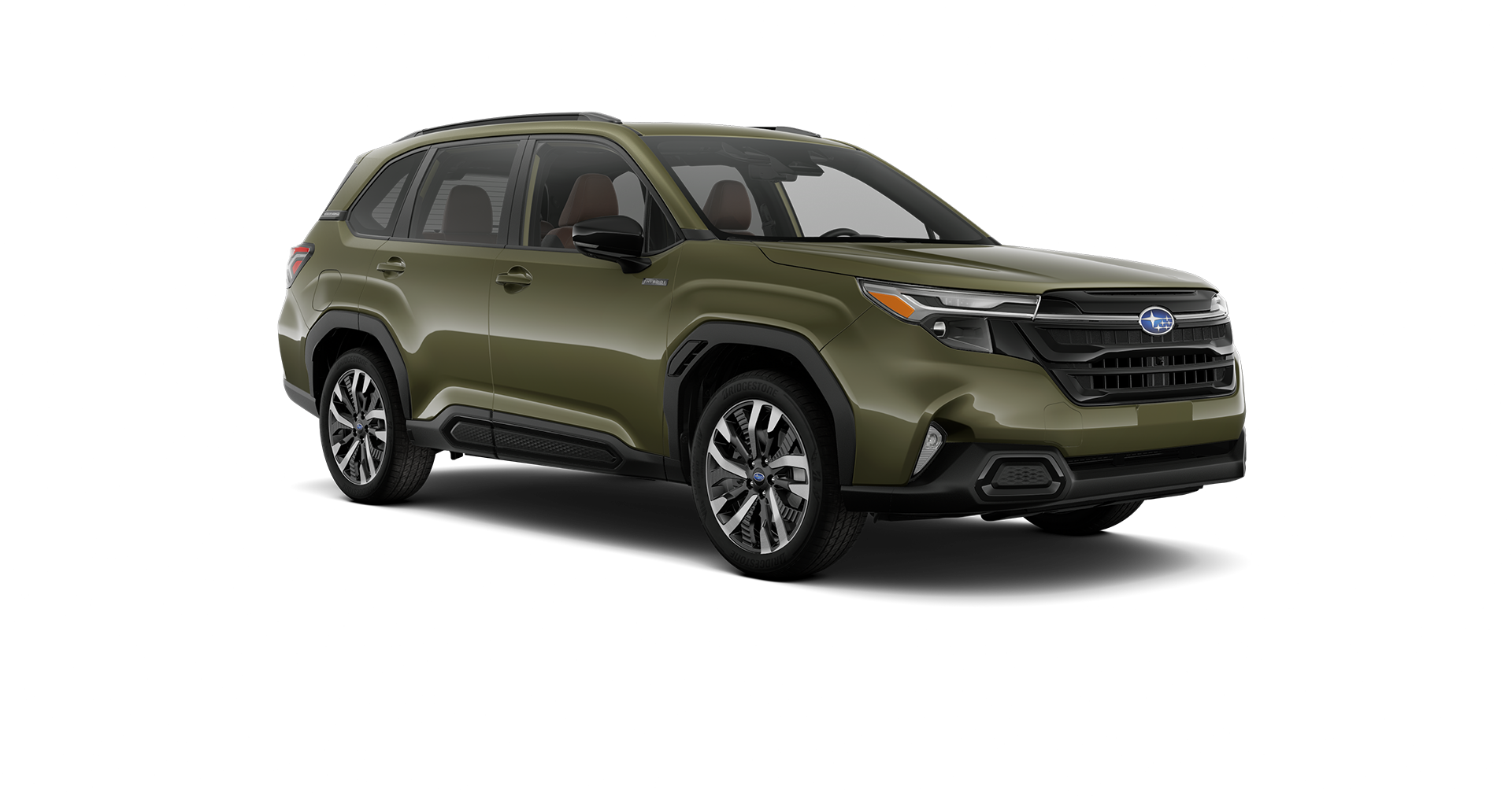 2026 Subaru Forester Touring Hybrid Shown in Autumn Green Metallic
