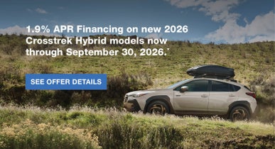 Crosstrek Hybrid | Fairway Subaru in Hazle Township PA
