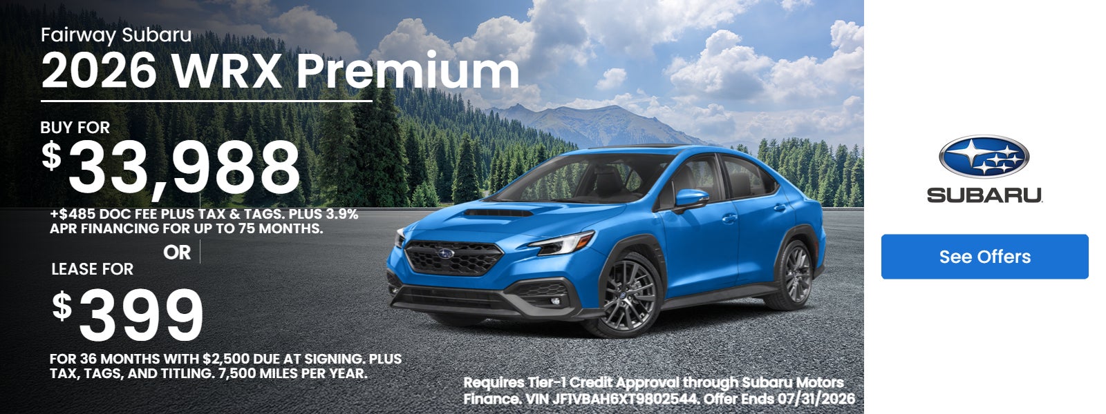 Fairway Subaru